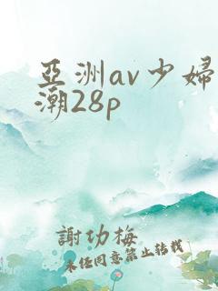 亚洲av少妇高潮28p