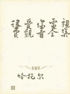 很爱你电视剧免费观看全集高清完整版