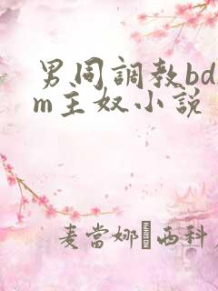 男同调教bdsm主奴小说