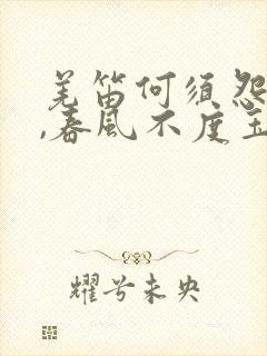 羌笛何须怨杨柳,春风不度玉门关地理