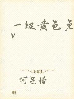 一级黄色免费av
