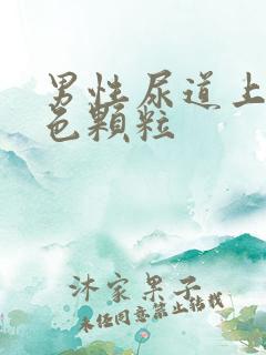 男性尿道上长红色颗粒