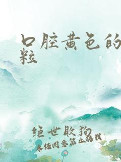 口腔黄色的小颗粒