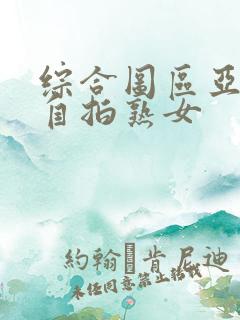 综合图区亚洲偷自拍熟女