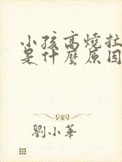 小孩高烧拉肚子是什么原因引起的