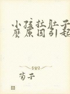 小孩拉肚子是什么原因引起