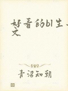 好看的bl生子文