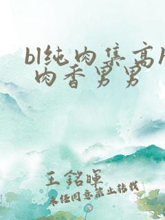bl纯肉集高h 肉香男男