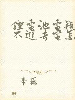 锂电池电瓶车充不进去电怎么办