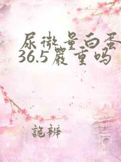 尿微量白蛋白336.5严重吗