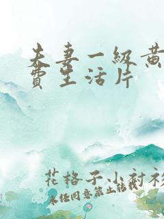 夫妻一级黄色免费生活片