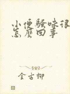 小便骚味很重是怎么回事