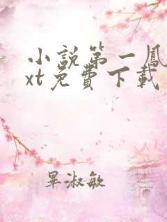 小说第一凤女txt免费下载