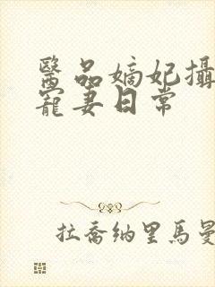 医品嫡妃摄政王宠妻日常