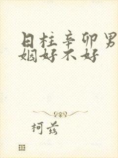 日柱辛卯男命婚姻好不好