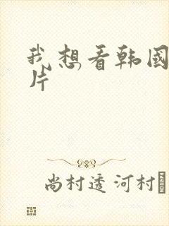 我想看韩国一级片
