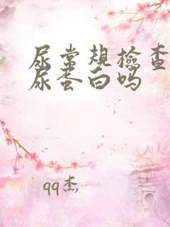 尿常规检查能查尿蛋白吗