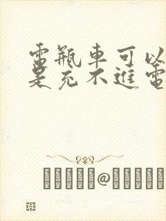 电瓶车可以骑但是充不进电