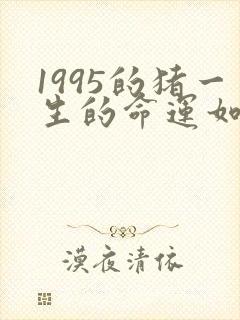 1995的猪一生的命运如何