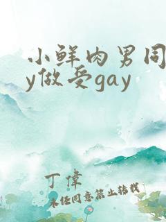 小鲜肉男同gay做受gay