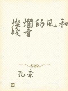 灿烂的风和海在线看