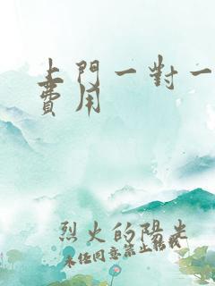 上门一对一辅导费用