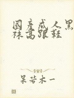 国产成人黑色丝袜高跟鞋