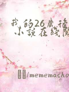 我的26岁后妈 小说在线阅读