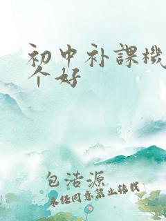 初中补课机构那个好