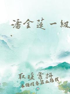 潘金莲一级大片.