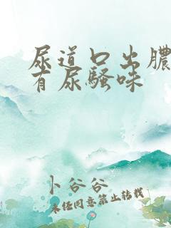 尿道口出脓水,有尿骚味