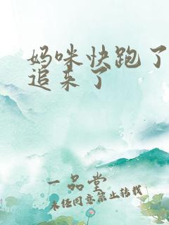 妈咪快跑了爹地追来了