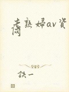 老熟妇av资源网