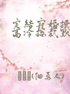 完结宠婚撩人:高冷总裁默默爱 小说