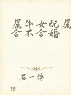 属牛女配属猴男合不合婚