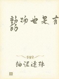 动物也是有感情的