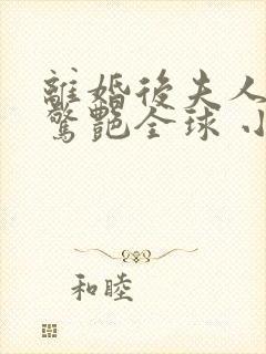 离婚后夫人携崽惊艳全球 小说在线