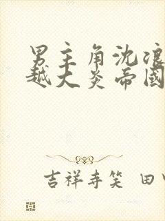 男主角沈浪的穿越大炎帝国玄幻小说