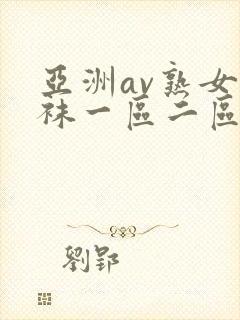 亚洲av熟女丝袜一区二区久久