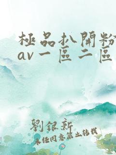 极品扒开粉嫩小av一区二区