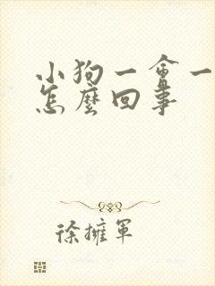 小狗一会一尿是怎么回事