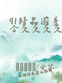 91精品国产综合久久久久蜜臀