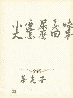 小便尿臭味特别大怎么回事