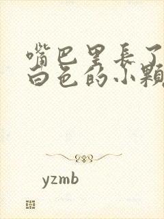 嘴巴里长了很多白色的小颗粒