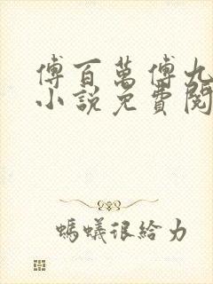 傅百万傅九穿越小说免费阅读