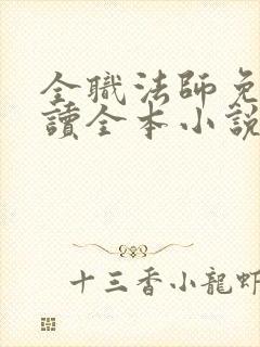 全职法师免费阅读全本小说