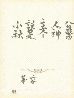 小说主人公叫叶秋是个神医的小说