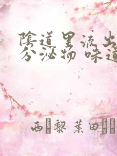 阴道里流出黄色分泌物 味道特别大