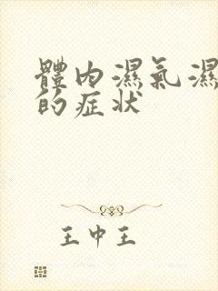 体内湿气湿热重的症状