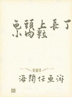 龟头上长了两个小肉粒